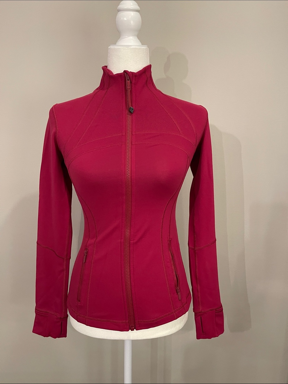 Women's Magenta Full-Zip Performance Jacket